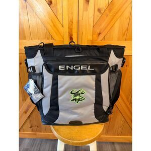 Engel Insulated Water Resistant Cooler Backpack Soft Bag Black, Grey Mtn Dew Rea